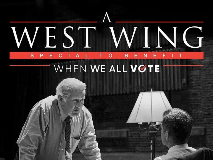 A West Wing Special to Benefit When We All Vote Image