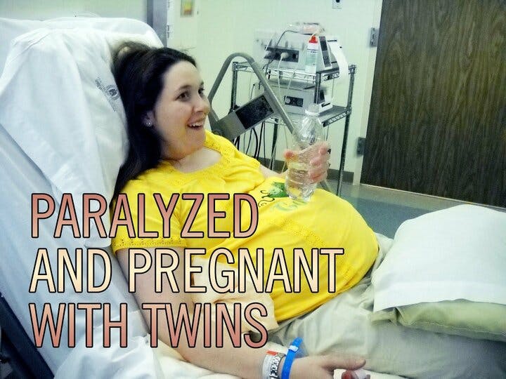 Paralyzed and Pregnant With Twins Image